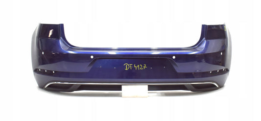 VW GOLF VII LIFT 5G6 REAR BUMPER ORG HB + BOTTOM + COMPLETE CHROME