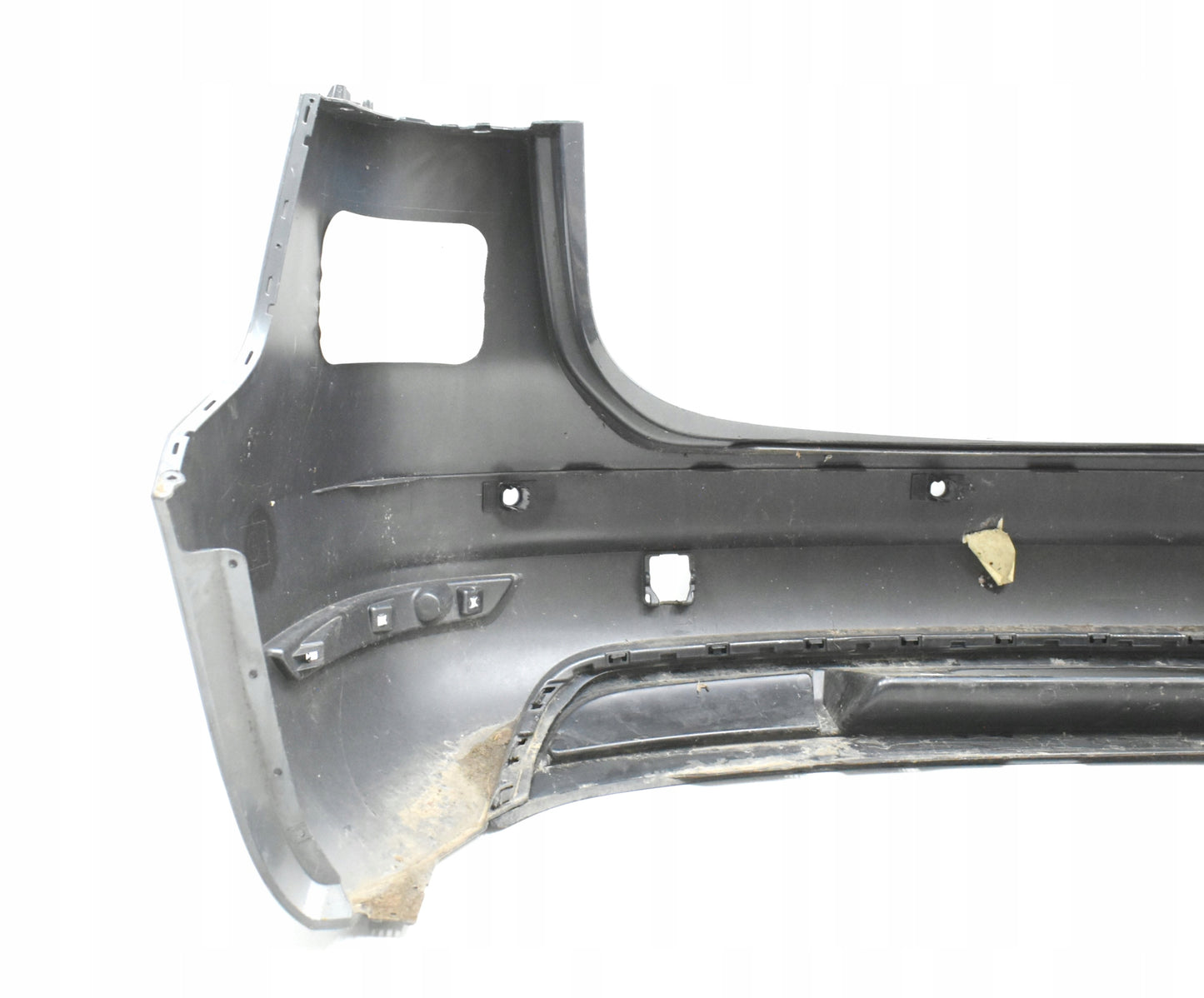 VW SHARAN 7N0 SEAT ALHAMBRA 7N0 REAR BUMPER ORG + BOTTOM