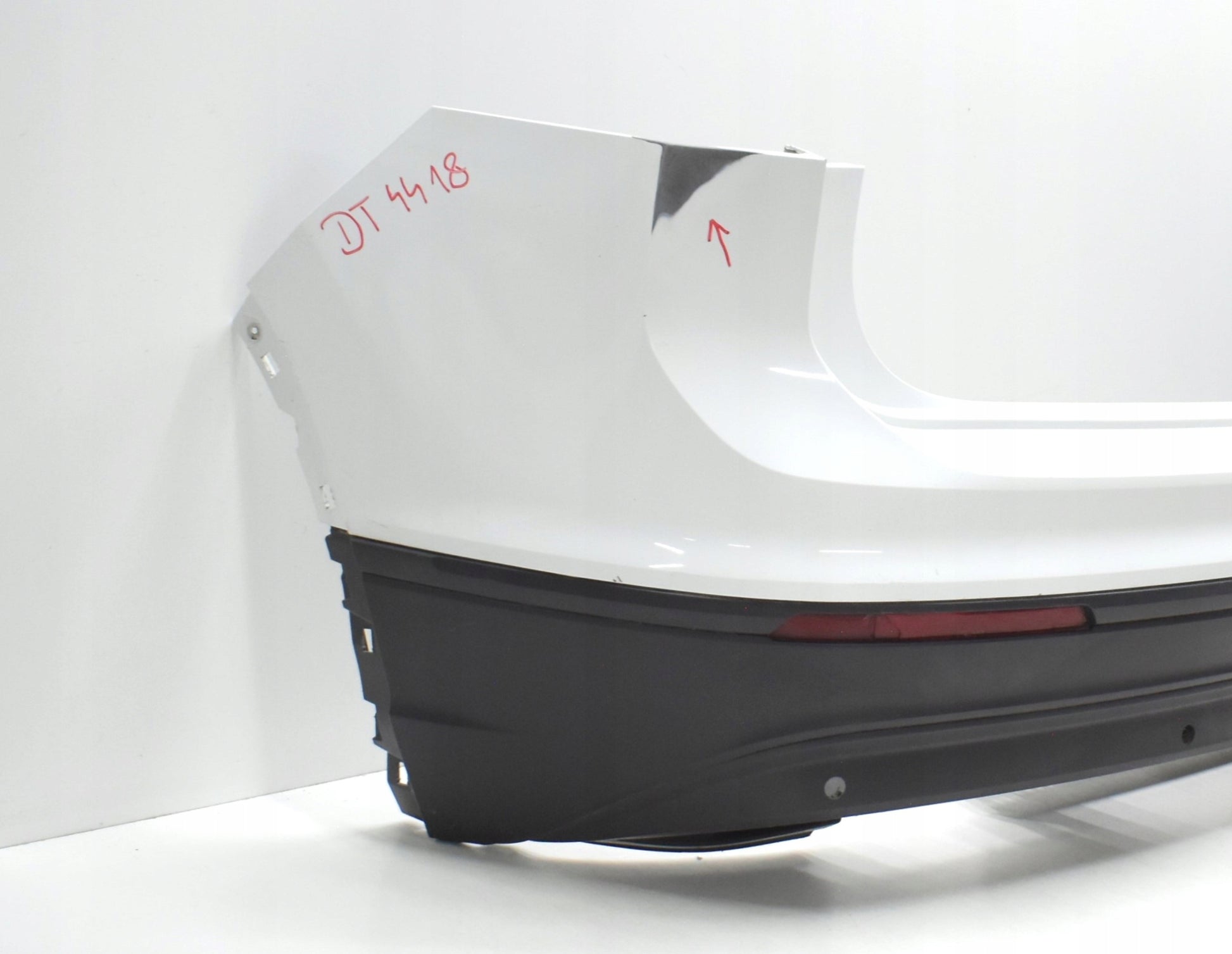 VW TIGUAN TIGUAN II 5NA REAR BUMPER + LOWER PART ORG