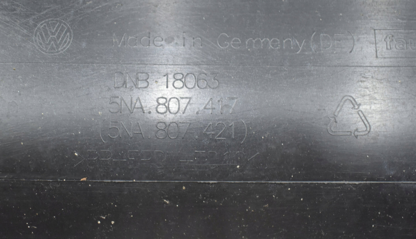 VW TIGUAN II LIFT 5NA REAR BUMPER ORIGINAL + CHROME