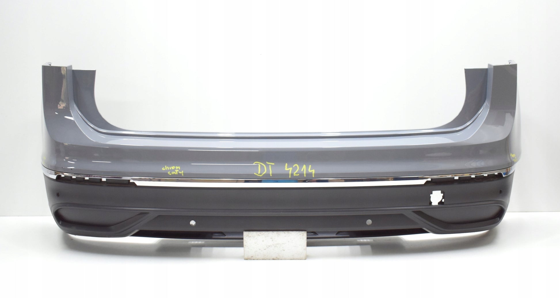 VW TIGUAN II LIFT 5NA REAR BUMPER ORIGINAL + CHROME