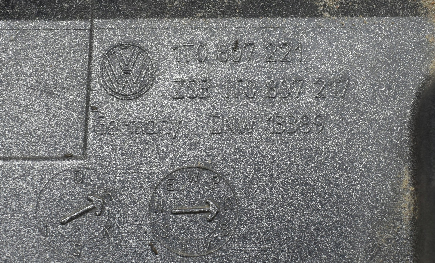 VW TOURAN 1T0 FRONT BUMPER ORG