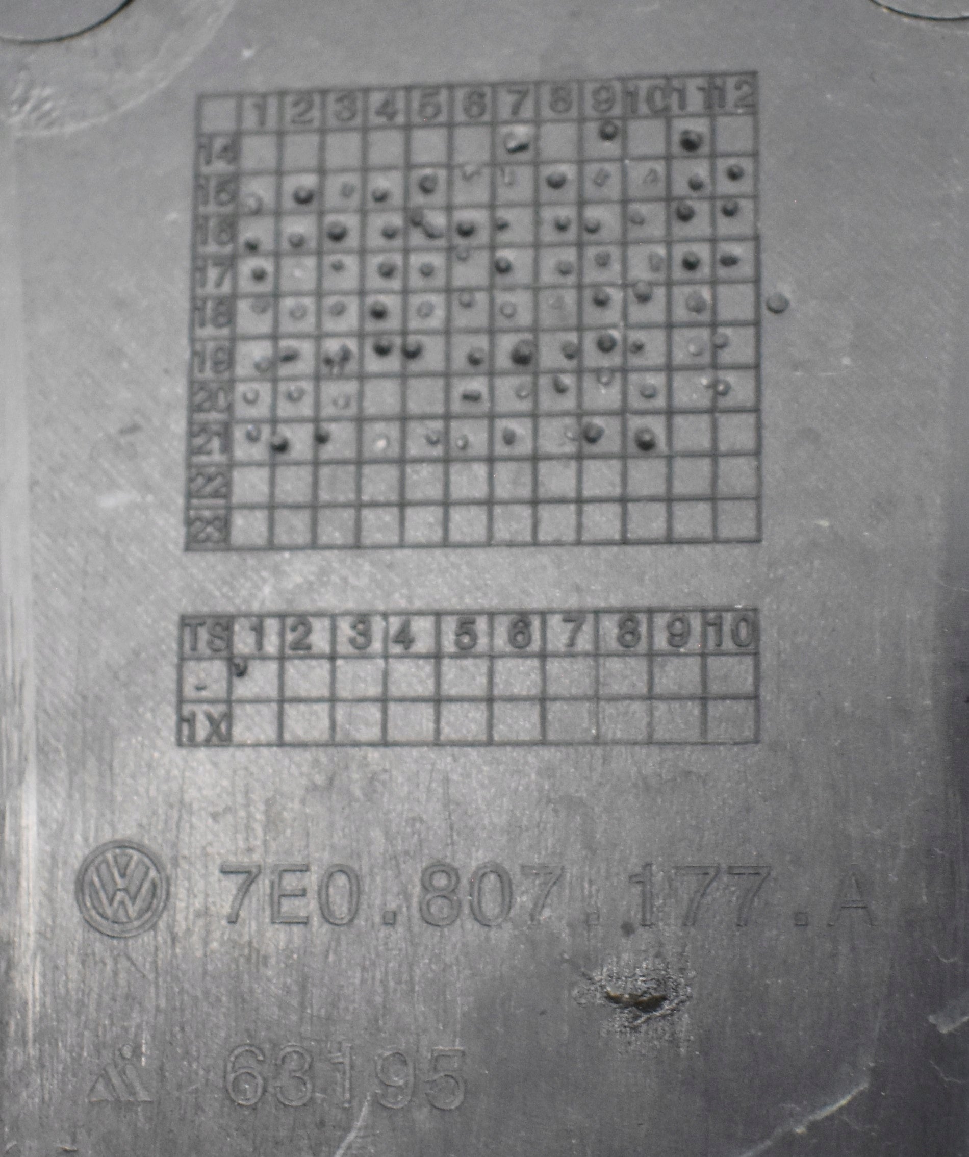 VW TRANSPORTER T6 7E0 FRONT BUMPER ORG