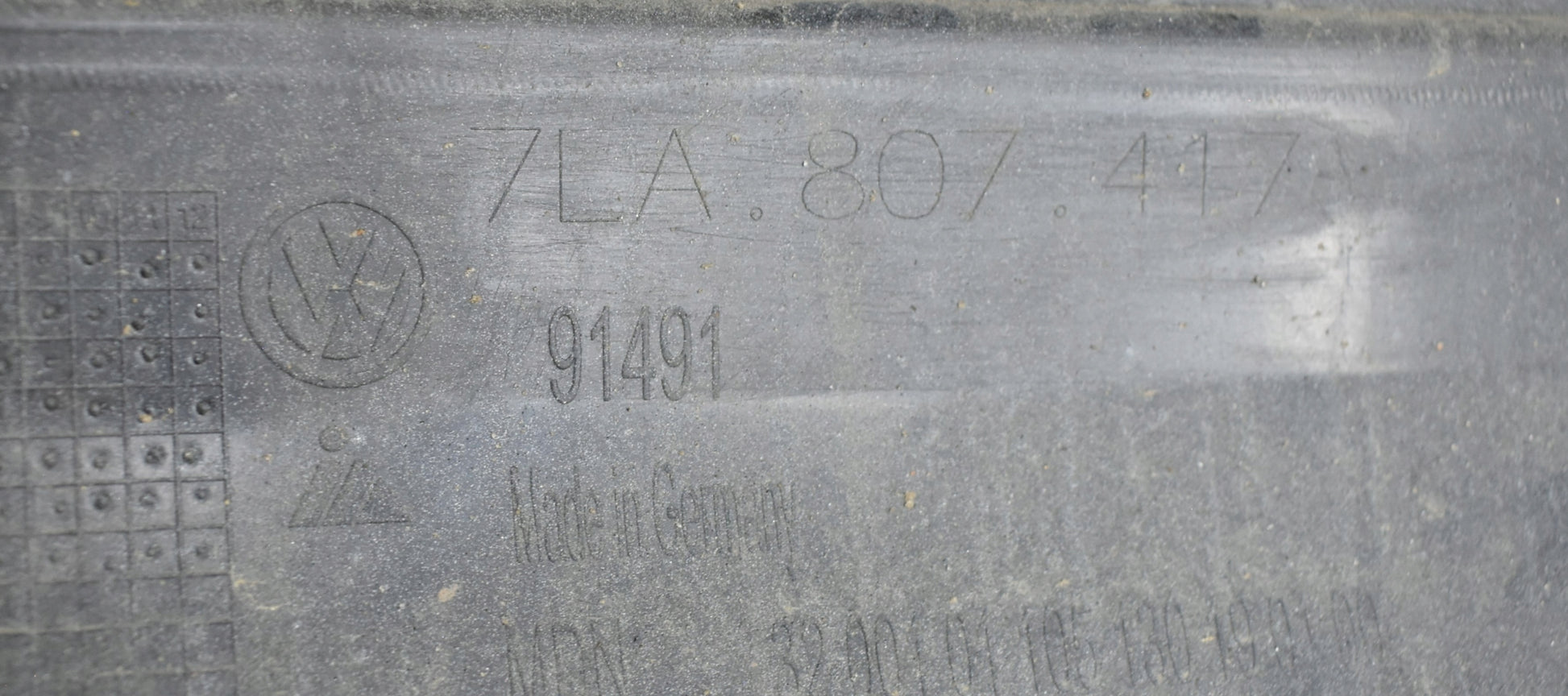 VW TRANSPORTER T6 7LA MULTIVAN CARAVELLE REAR BUMPER ORG