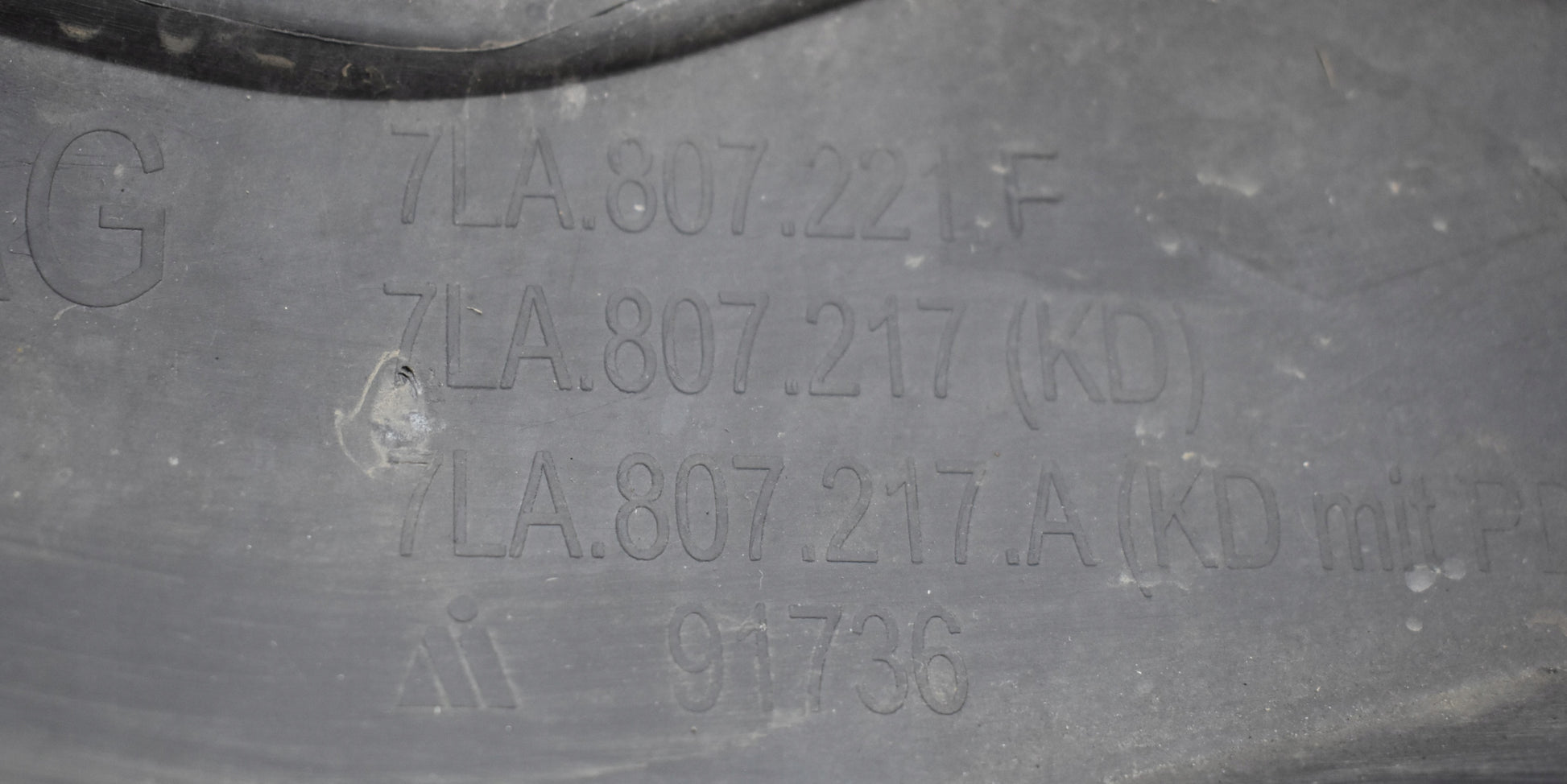 VW Transporter T6 (7LA) Front Bumper - Original