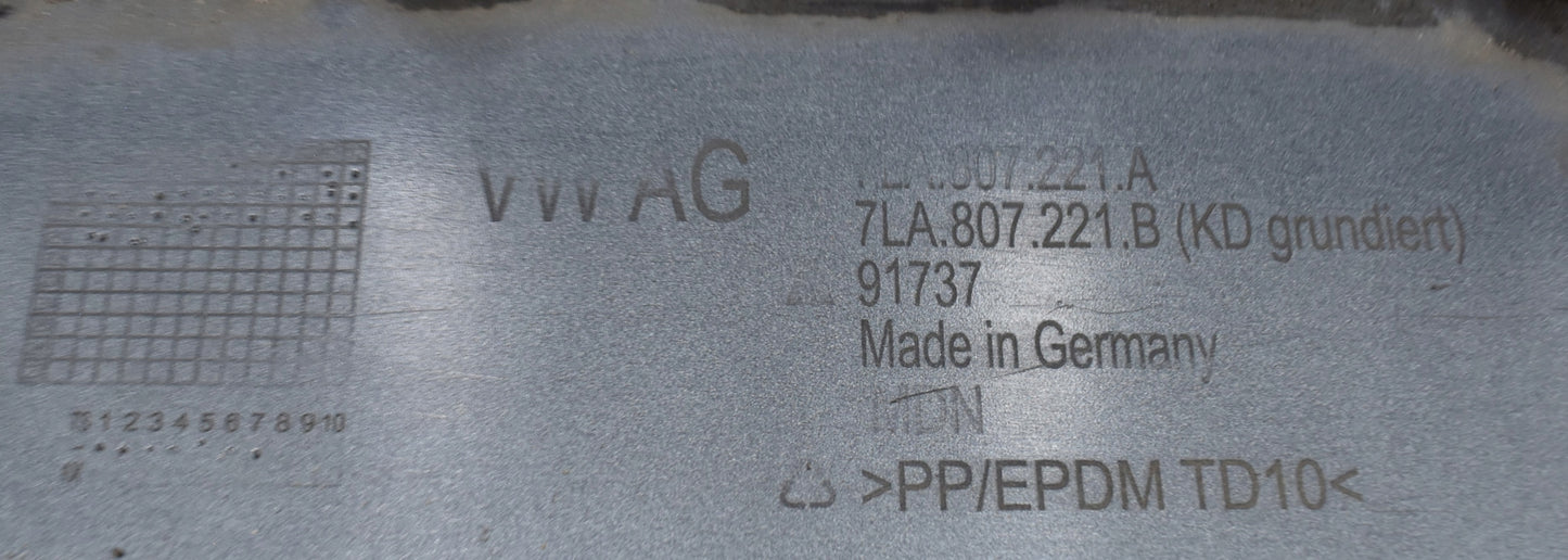 VW TRANSPORTER T6 LIFT 7LA FRONT BUMPER ORG + FRAME
