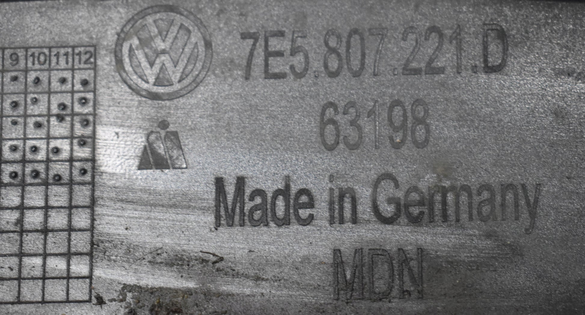 VW TRANSPORTER T6 MULTIVAN 7E5 FRONT BUMPER ORG