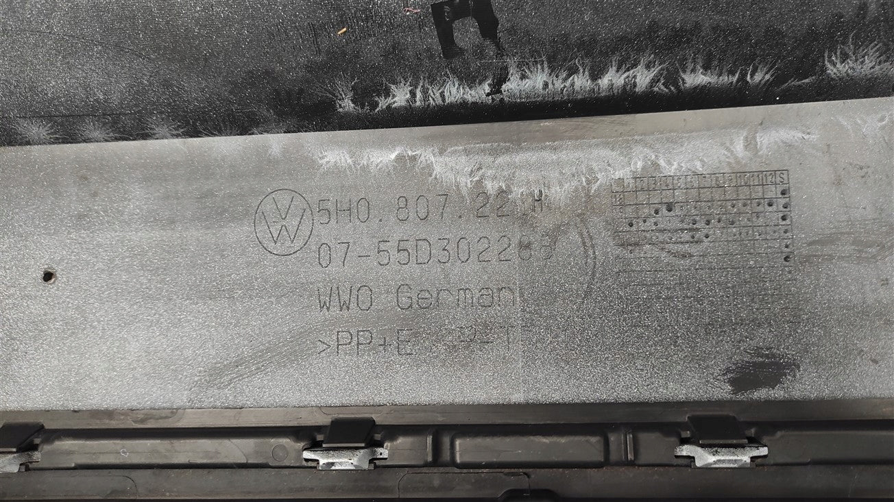 FRONT BUMPER VW GOLF 8 VIII 5H AFTER 2020 5H0807221H