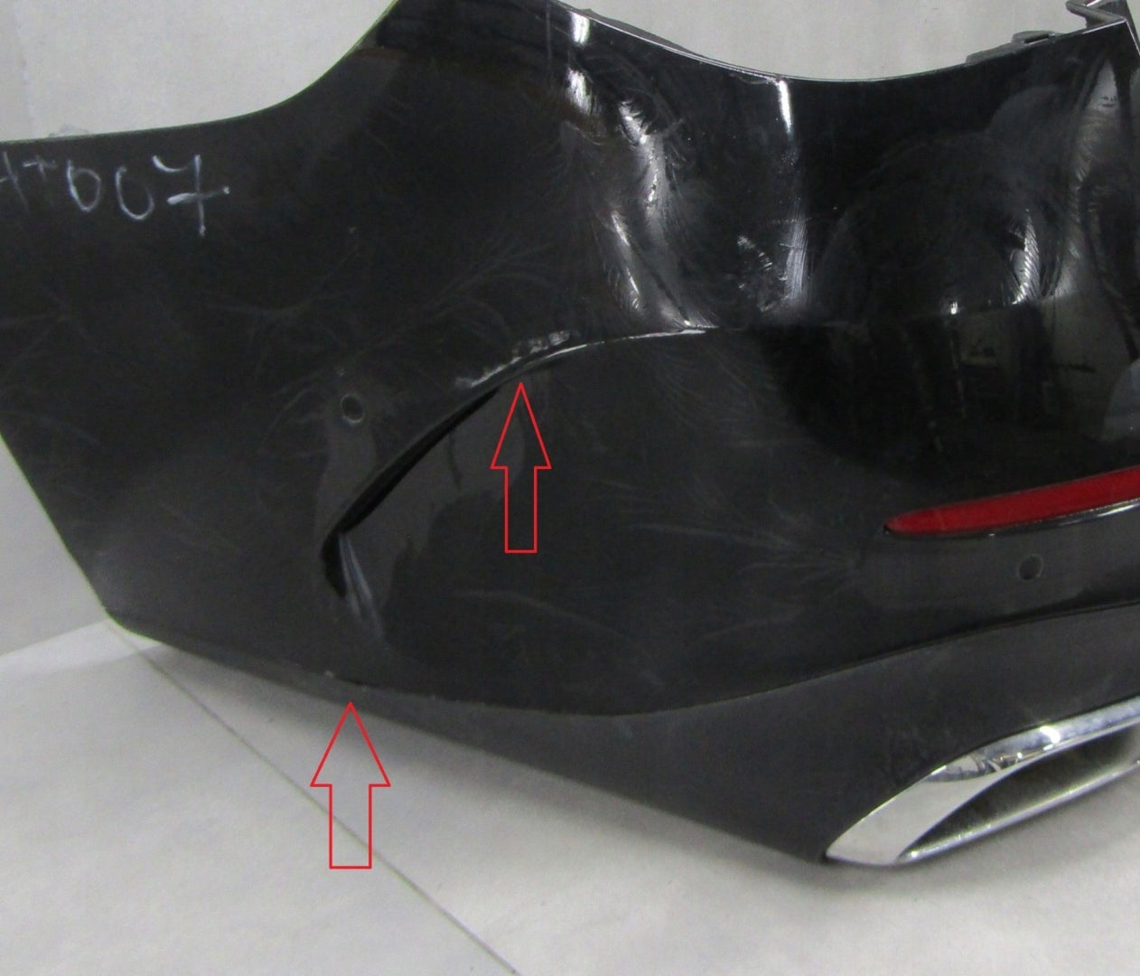 REAR BUMPER MERCEDES E W214 SEDAN AMG 23-