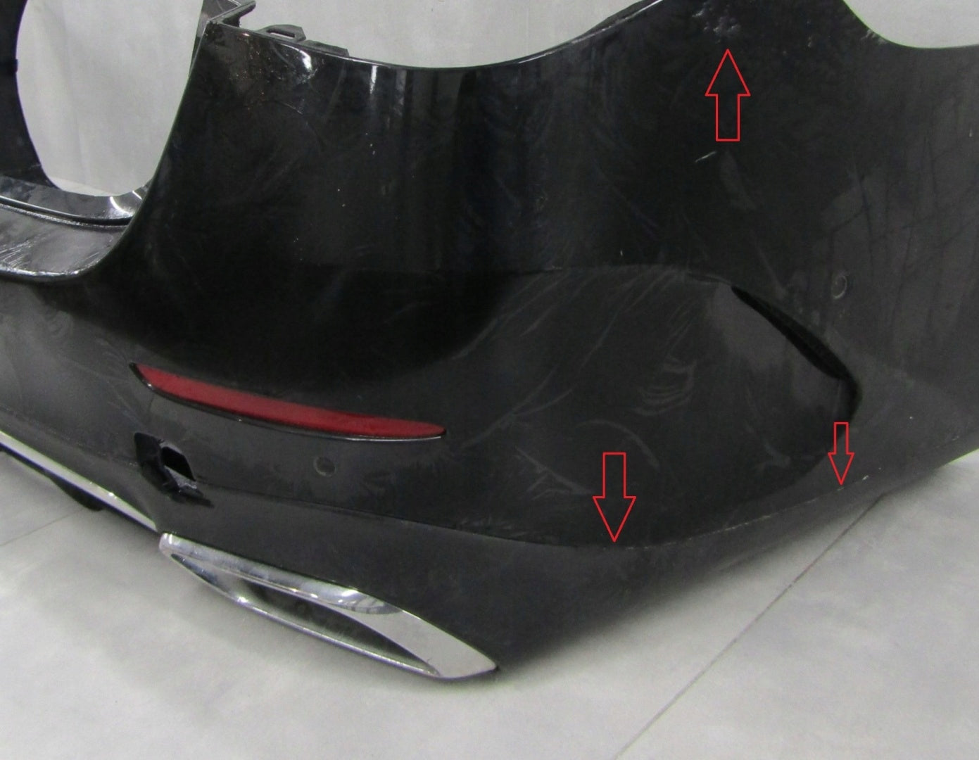 REAR BUMPER MERCEDES E W214 SEDAN AMG 23-