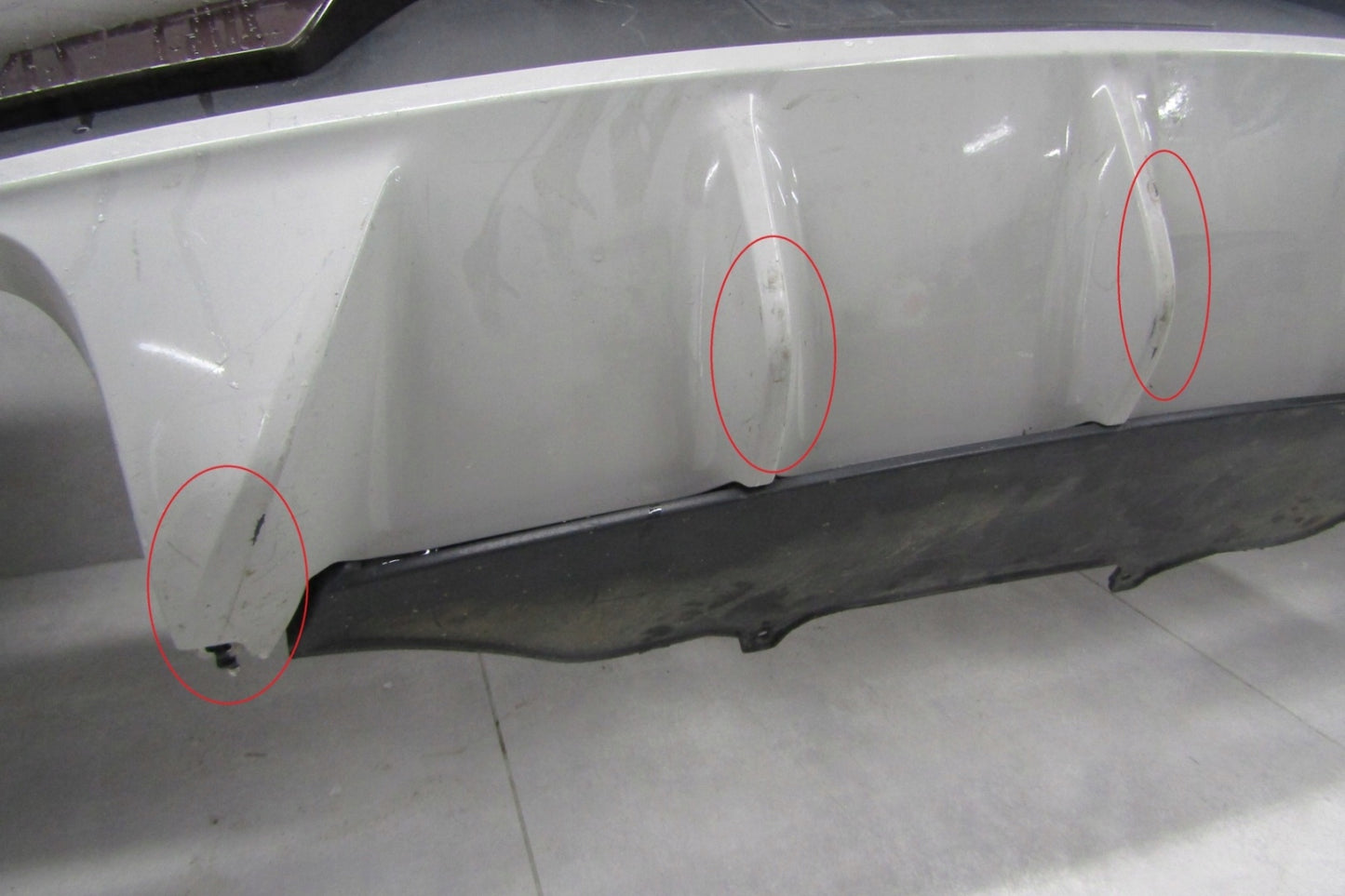 REAR BUMPER PORSCHE MACAN TURBO LIFT 18-22