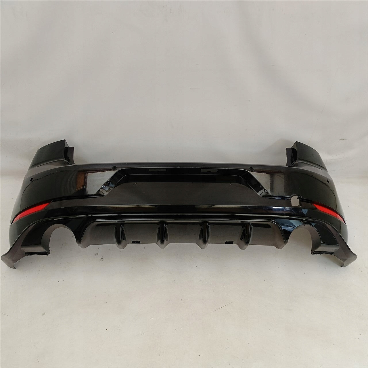 REAR BUMPER VW GOLF 7 VII 5G6 GTI TCR LIFT 17-20 5G0807421BK