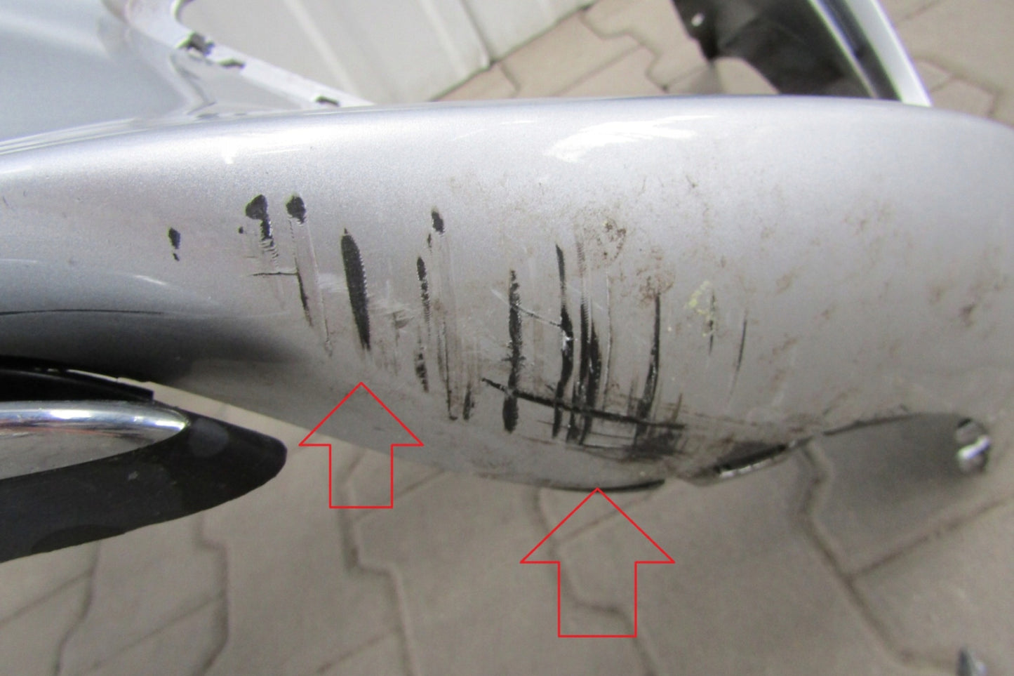 Front Bumper MERCEDES SLC SLK W172 LIFT 16-