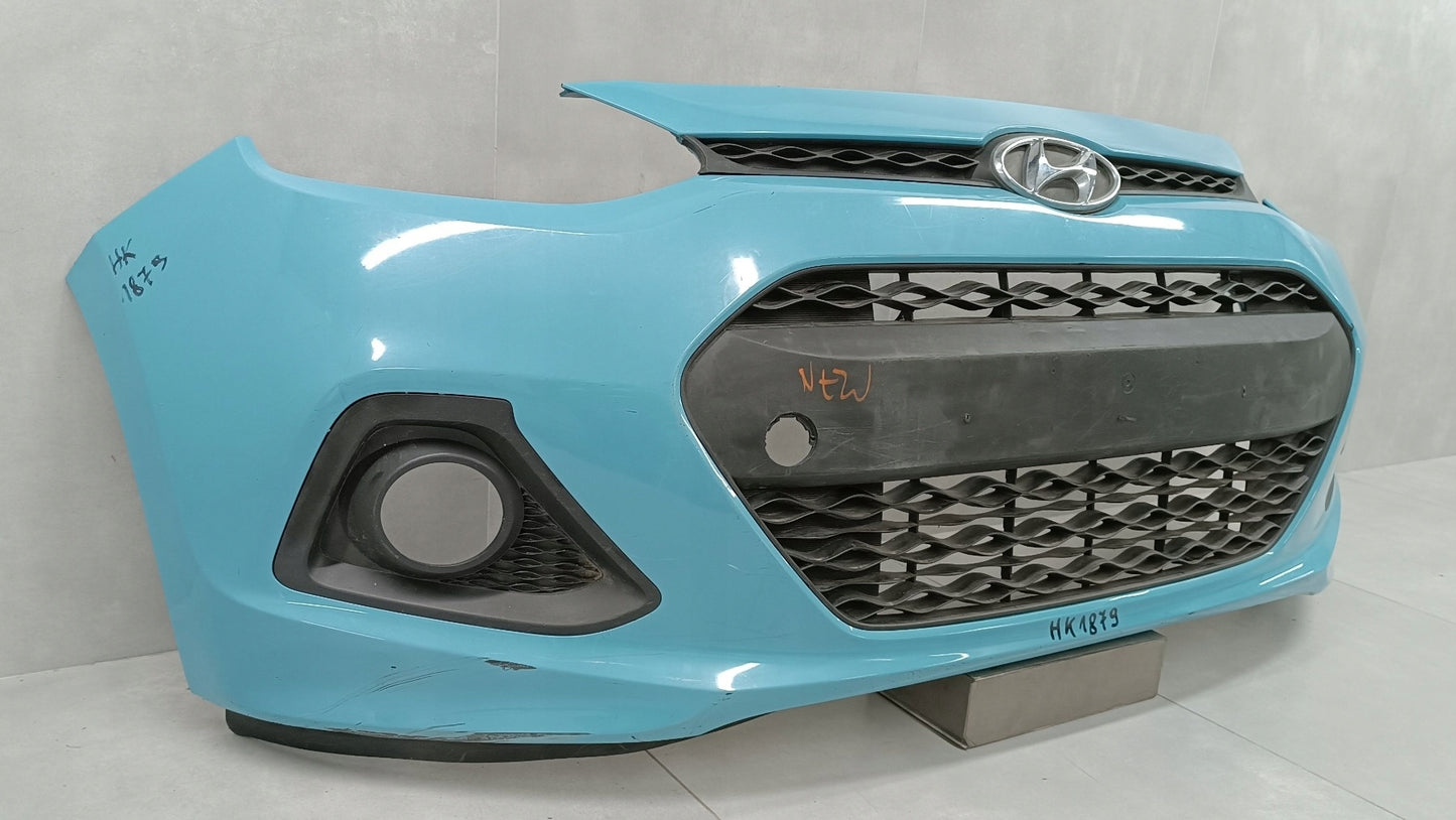 Front Bumper for Hyundai i10 II (2013-2016) + 1 Fog Light Hole