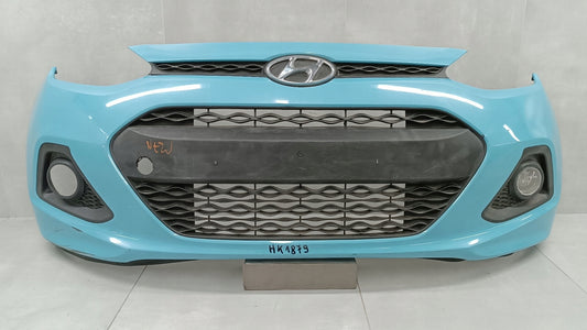 Front Bumper for Hyundai i10 II (2013-2016) + 1 Fog Light Hole
