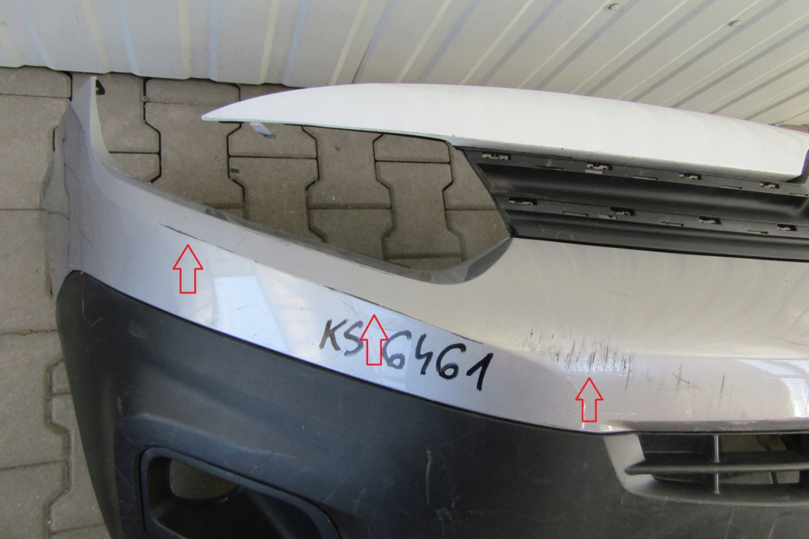 Front bumper Citroen Berlingo 4 IV 18- (Floor)