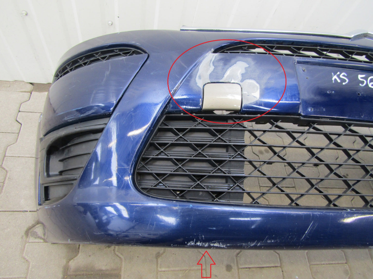 Front Bumper Citroen C4 Picasso Short 06-10