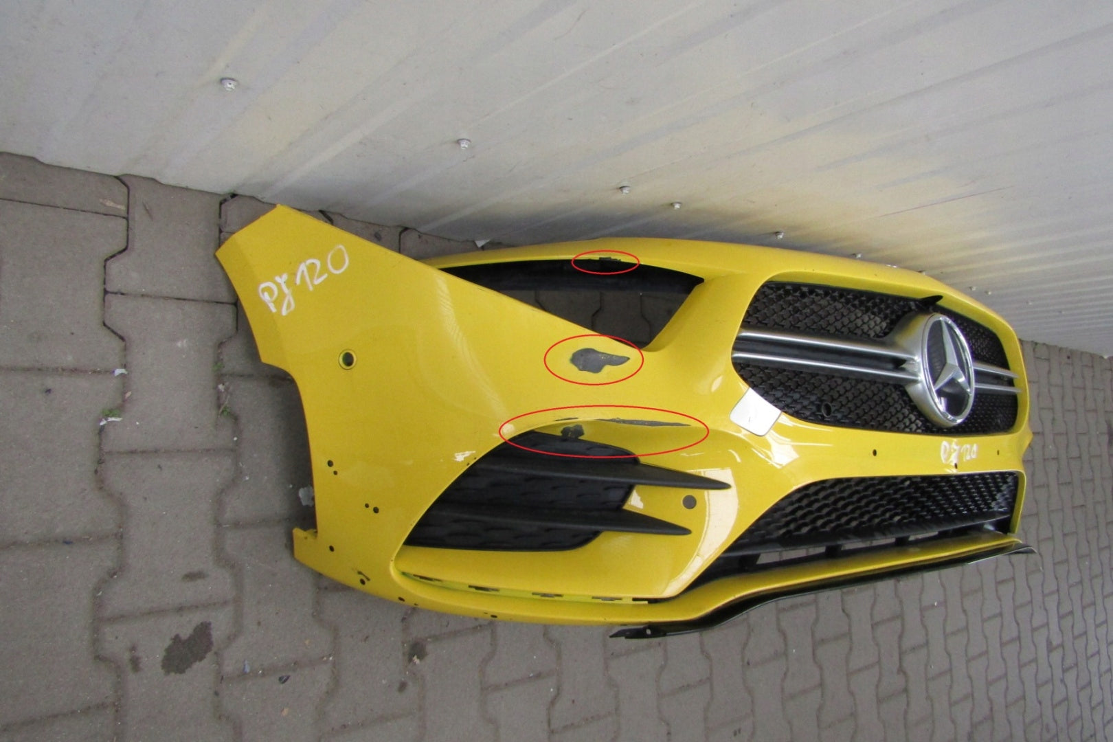 Front Bumper Mercedes A-Class 177 A35 35 AMG AERO