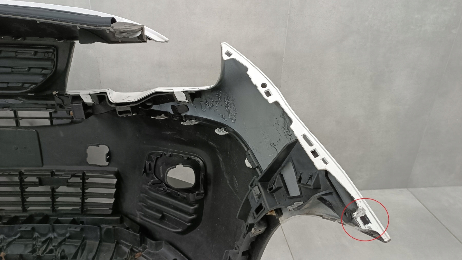 Front Bumper Peugeot Partner III IV 19-22 / + Cover