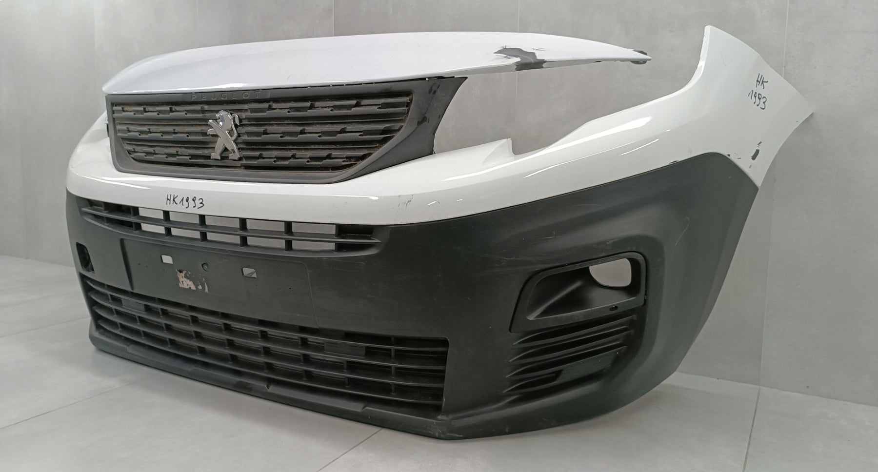 Front Bumper Peugeot Partner III IV 19-22 / + Cover
