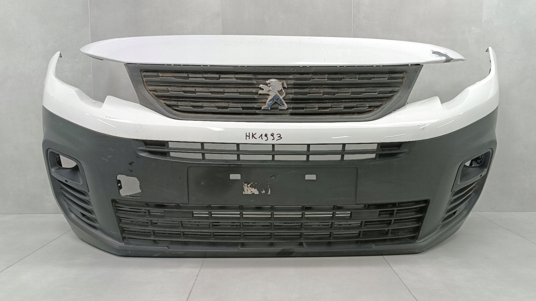 Front Bumper Peugeot Partner III IV 19-22 / + Cover