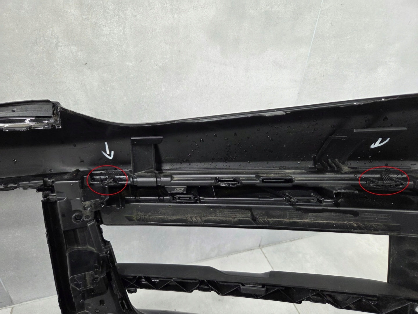 Front bumper Porsche Cayenne III 3 9Y0 Lift 23-