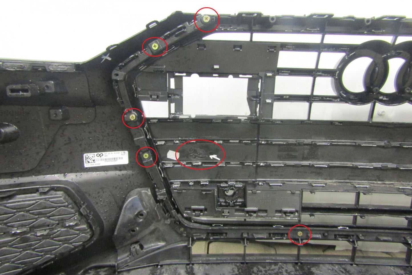 Parachoques delantero para Audi A6 C8 4K0 18-