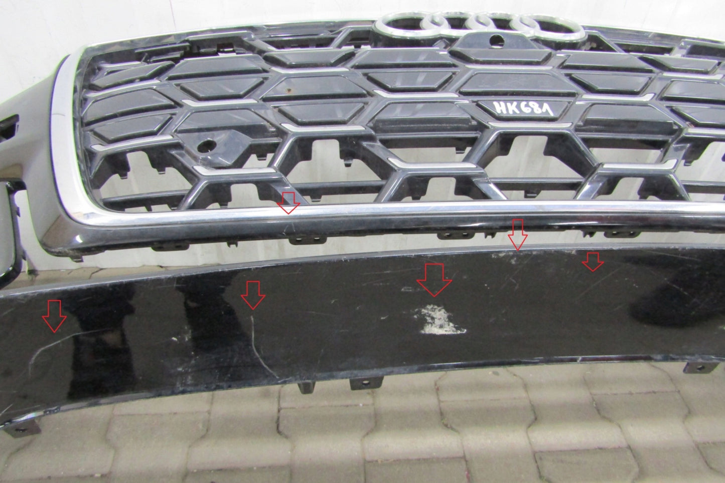 Parachoques delantero Audi A6 C8 4K0 S-line Lift 23-