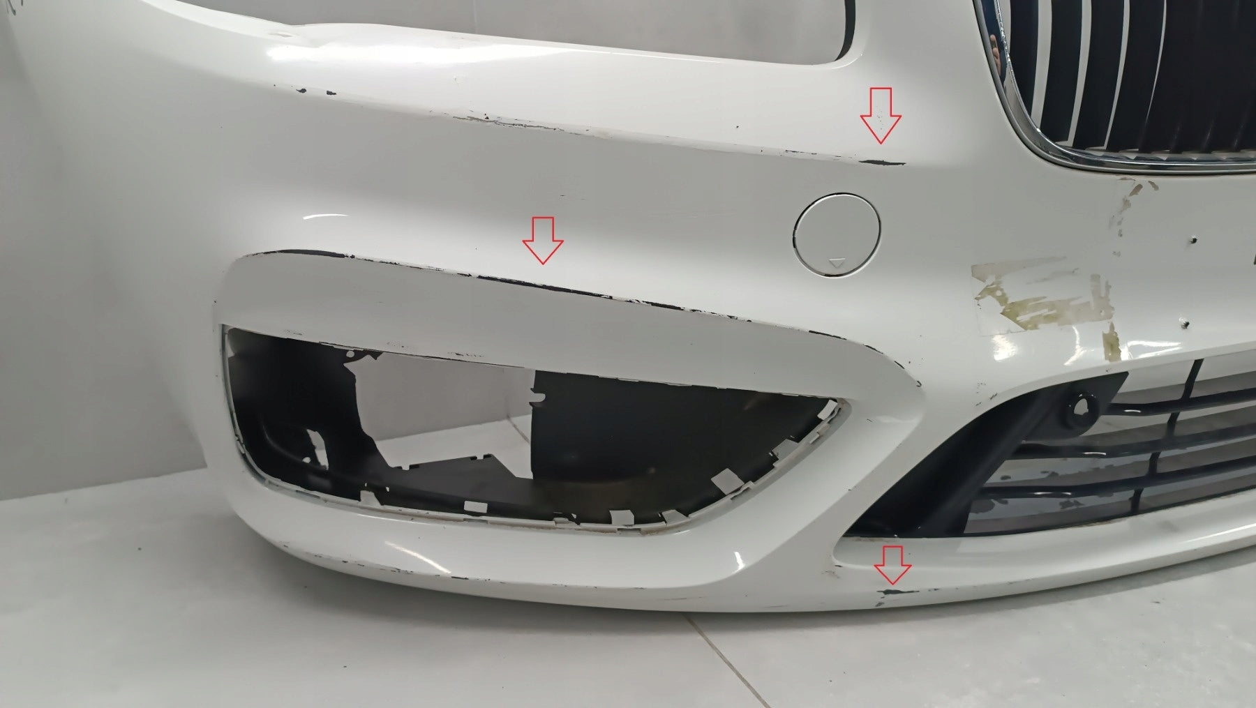 Front Bumper for BMW 2 F45 F46 Active Tourer 14-18 / + Sliders