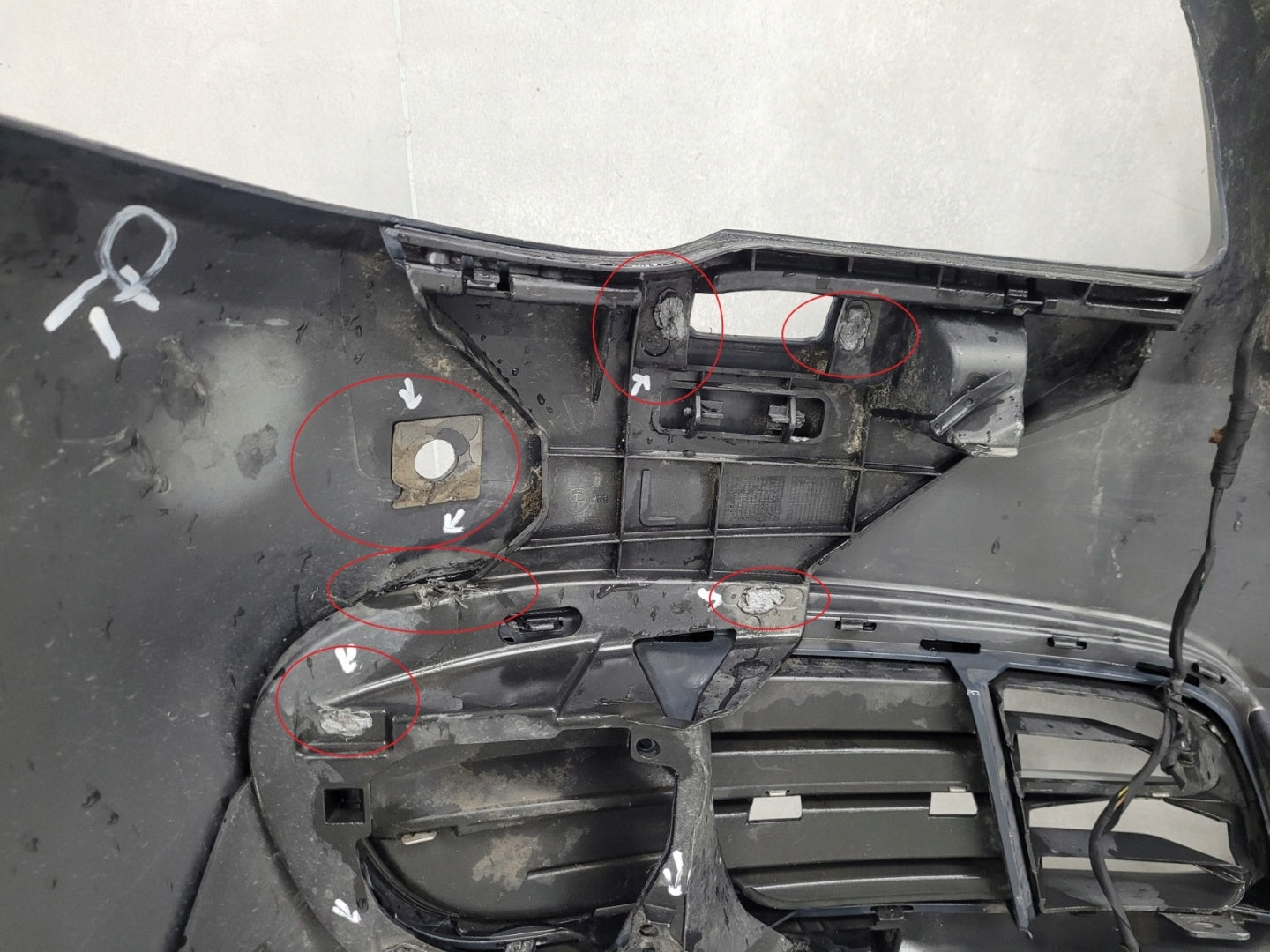 Front Bumper for BMW 5 Series F10 F11 LCI 2013-2017