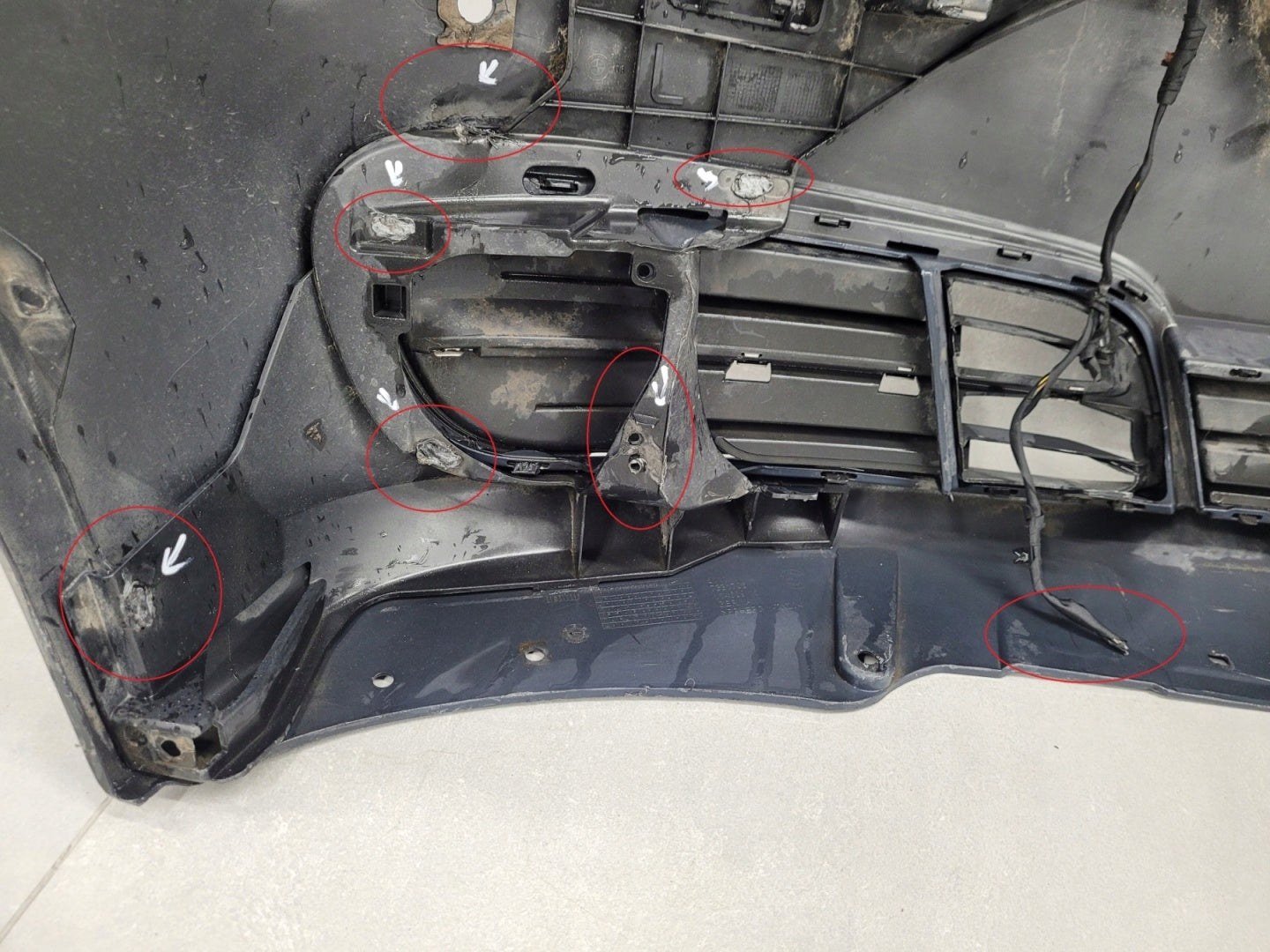 Front Bumper for BMW 5 Series F10 F11 LCI 2013-2017