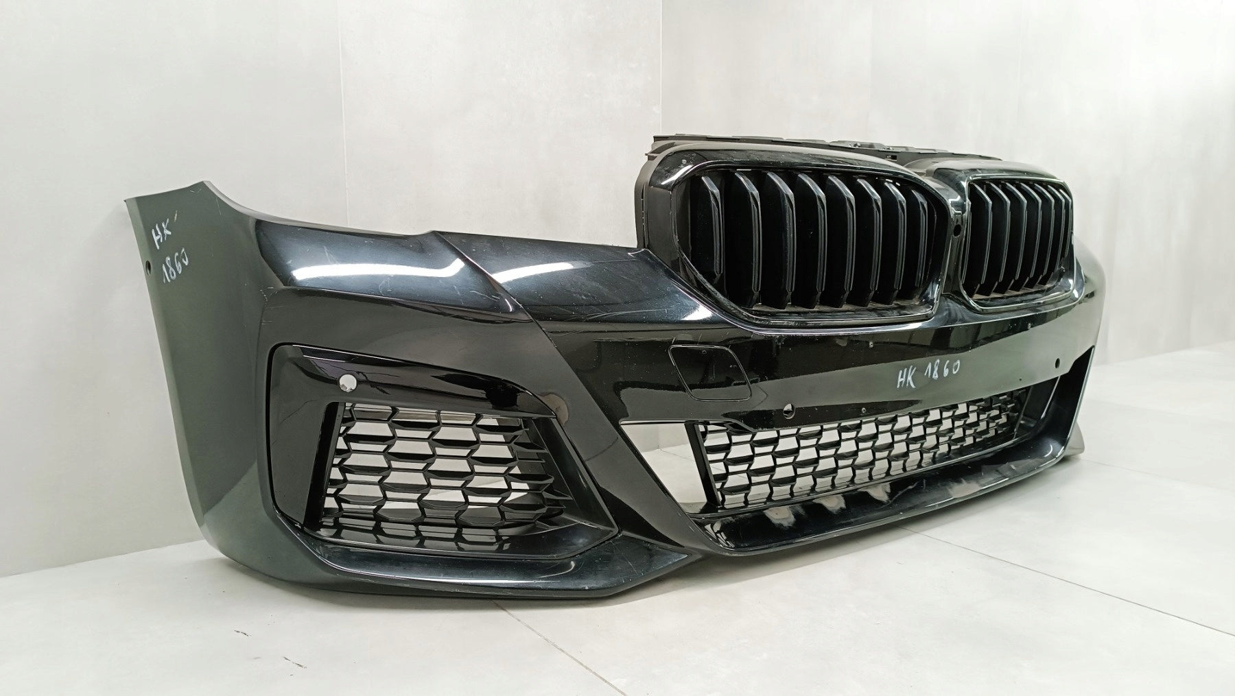 Front Bumper for BMW 5 Series G30 G31 M Sport Package LCI Facelift 2020-2023 + Grille