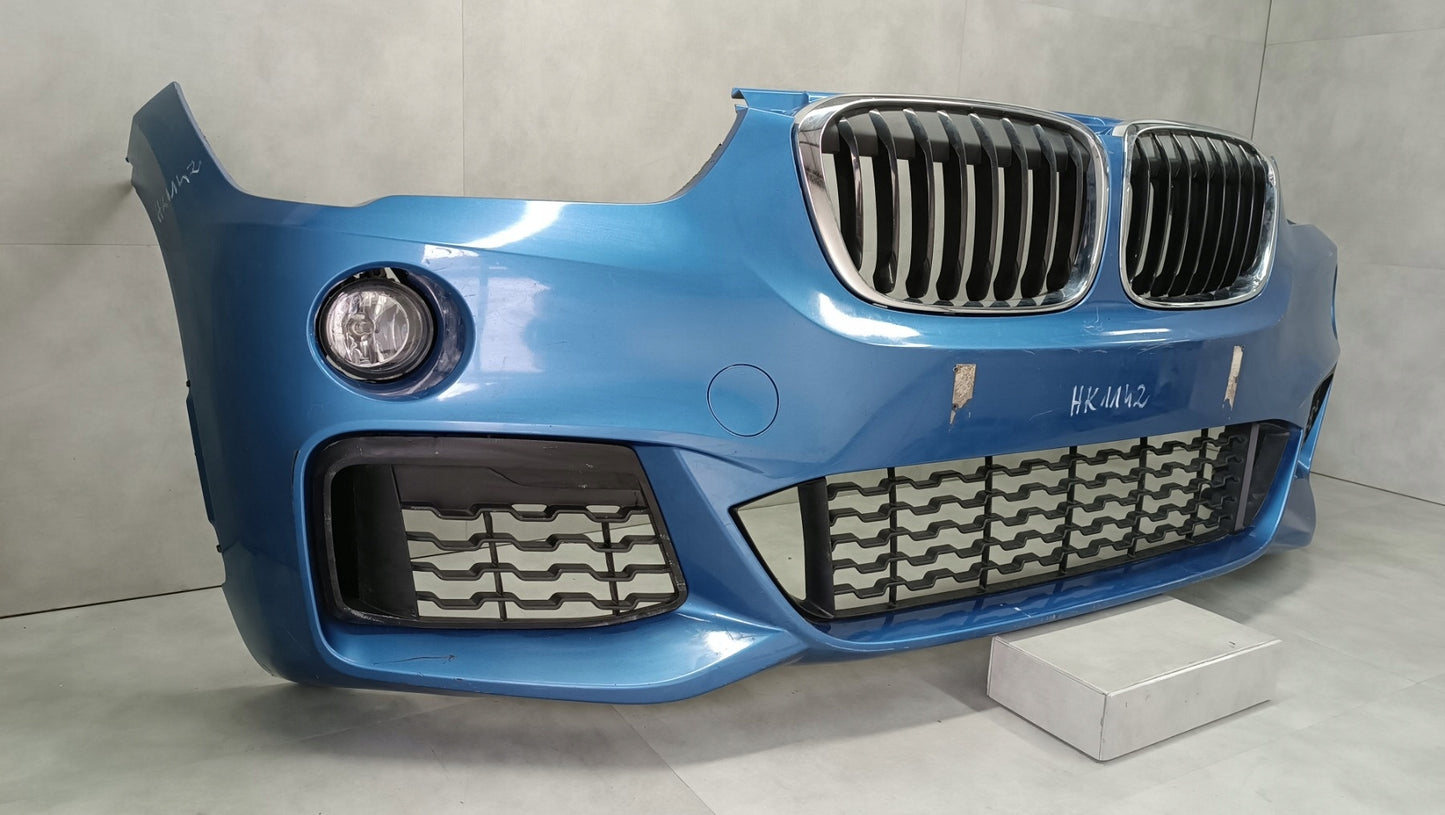 Front Bumper BMW X1 F48 M Sport Package 15-18 / + 2x Halogen