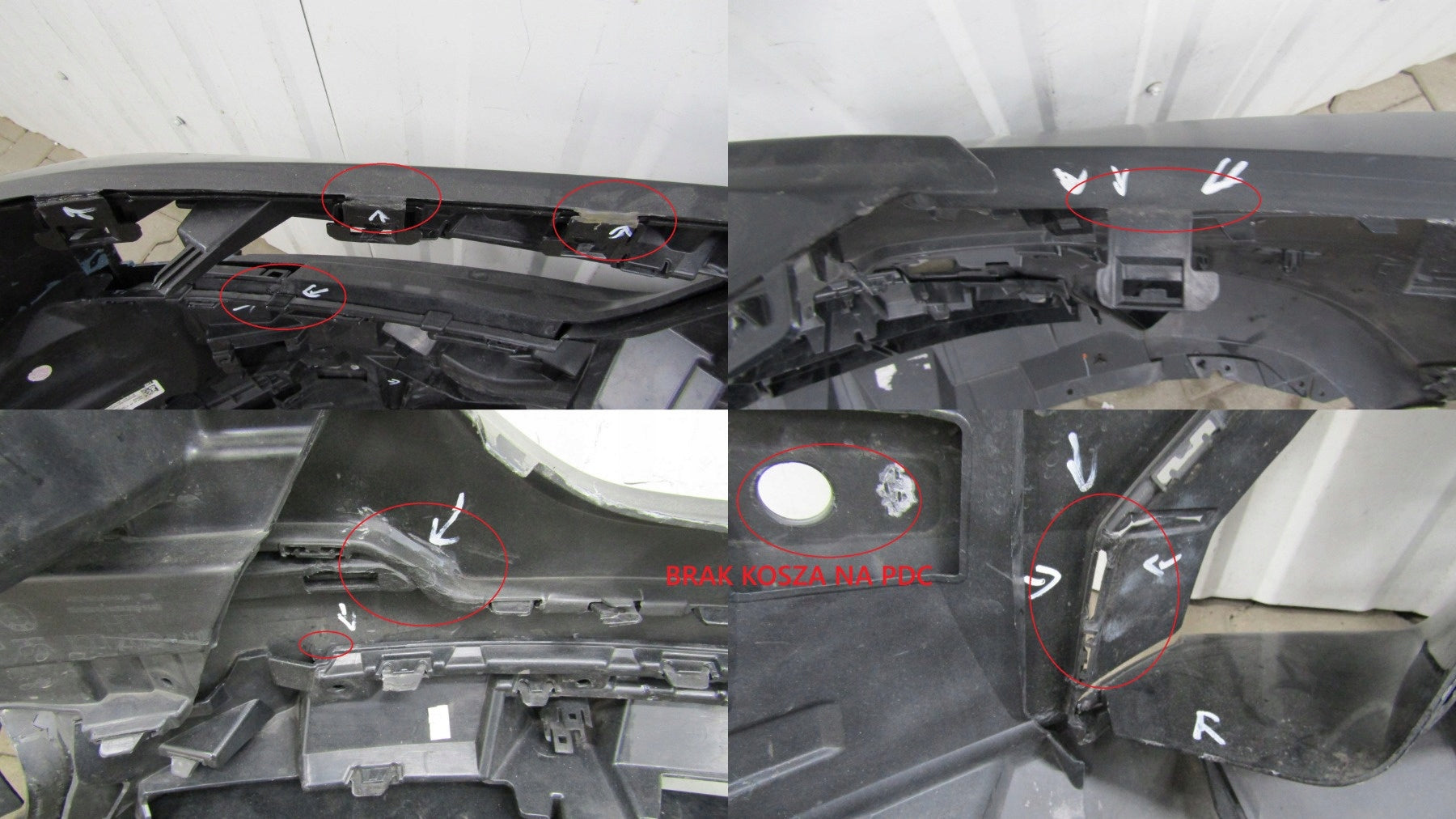 Front Bumper for BMW X7 G07 LIFT LCI M PACKAGE 22-