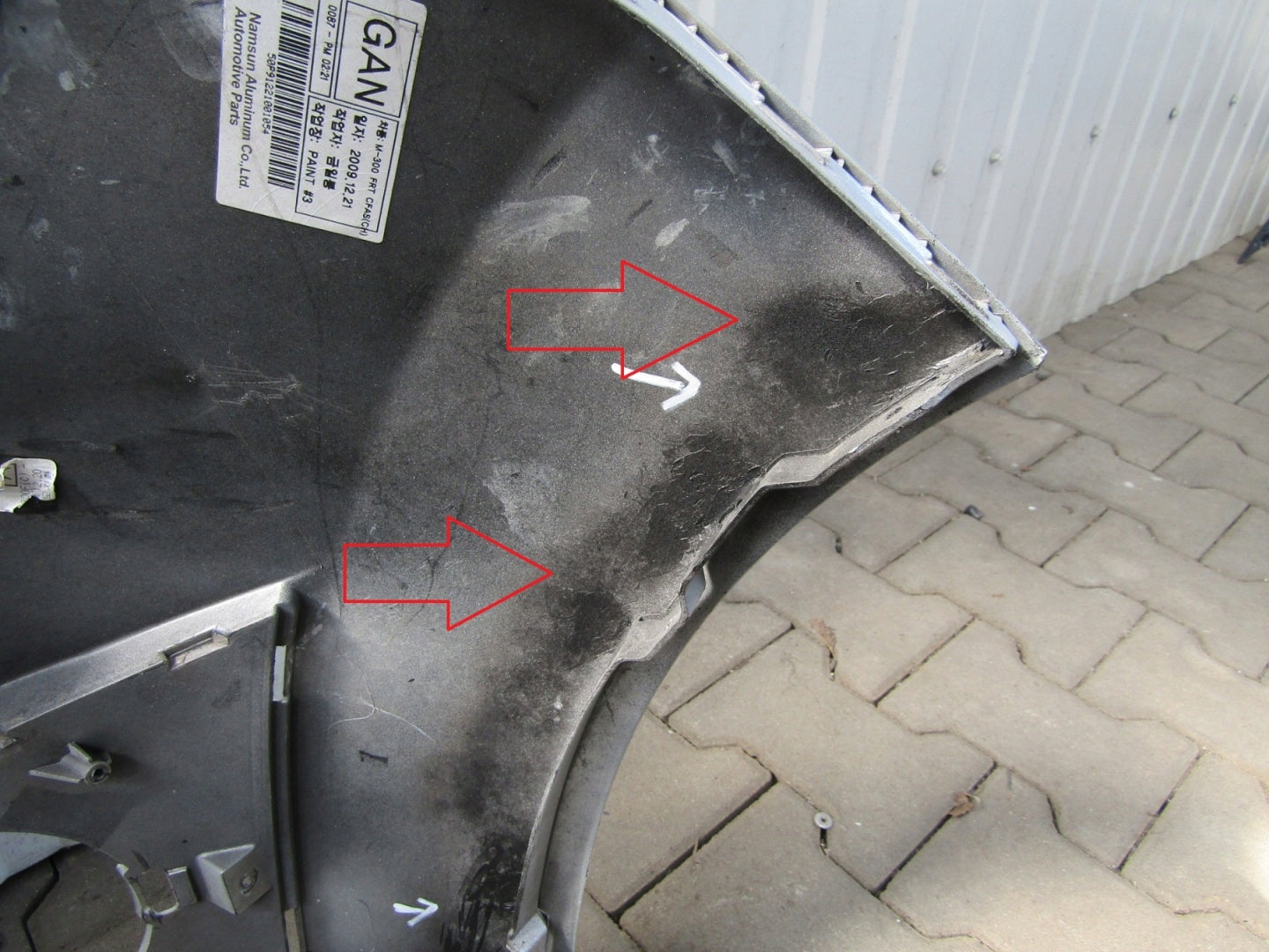 Esikaitse ees Chevrolet Spark 3 III 09-12