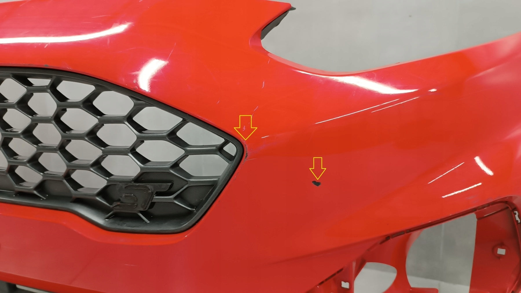 Front Bumper Ford Fiesta Mk8 VIII ST-Line 17-21 / + reinforcement