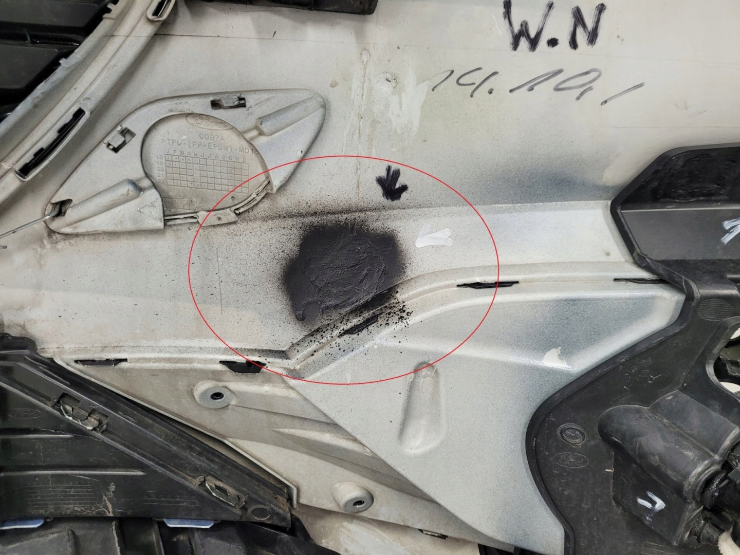 Ford Focus MK4 IV ST Line Front Bumper 18-21