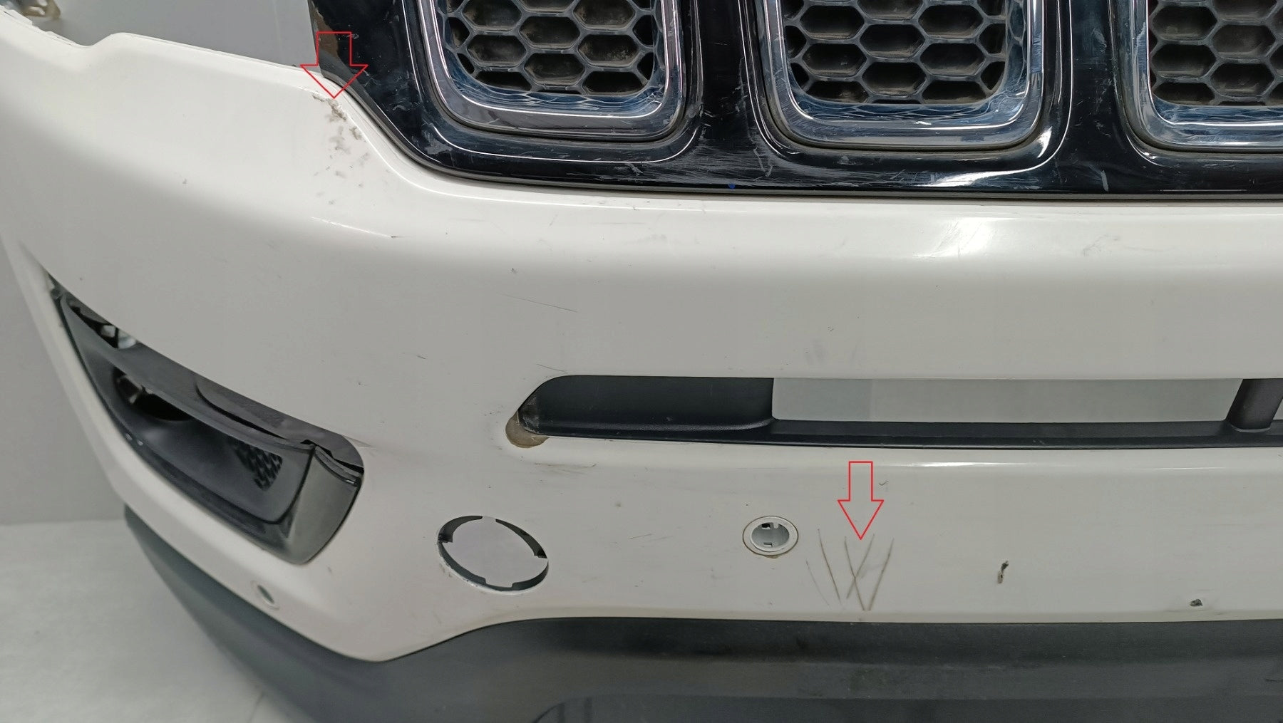 Front Bumper Jeep Compass 2 II 16-20