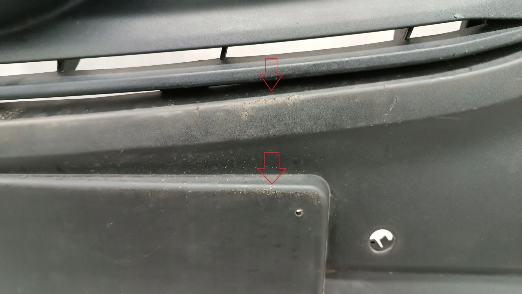 Front Bumper Mercedes Vito 3 III W447 447 Facelift 19-