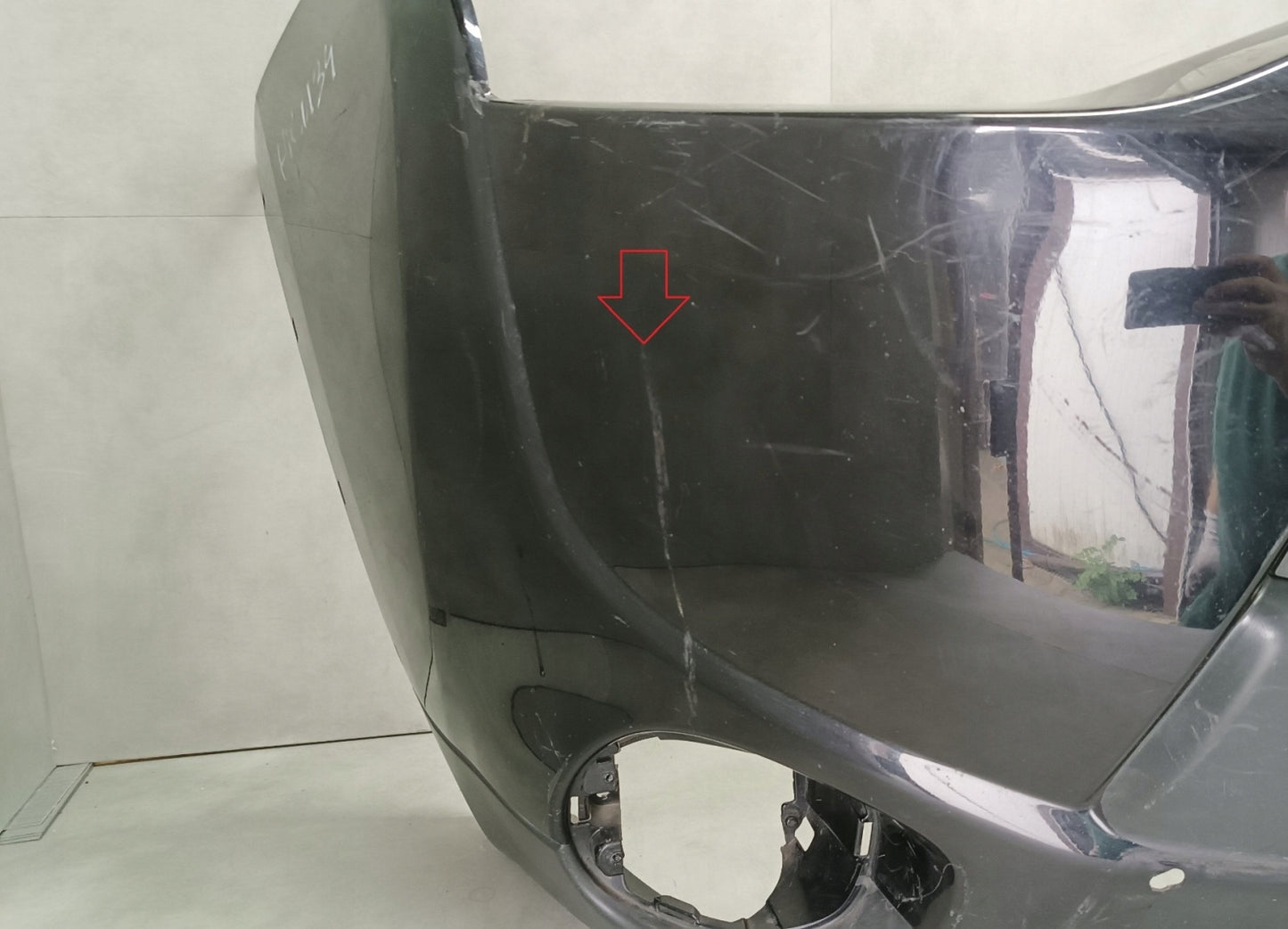 Parachoques delantero para Mitsubishi Outlander 3 III 12-15 / + 1x halógeno