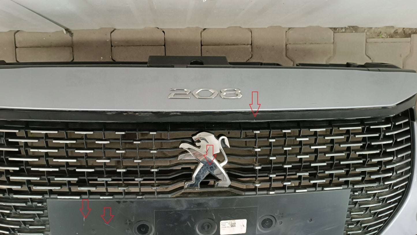 Paraurti anteriore Peugeot 208 2 II GT-Line 19-