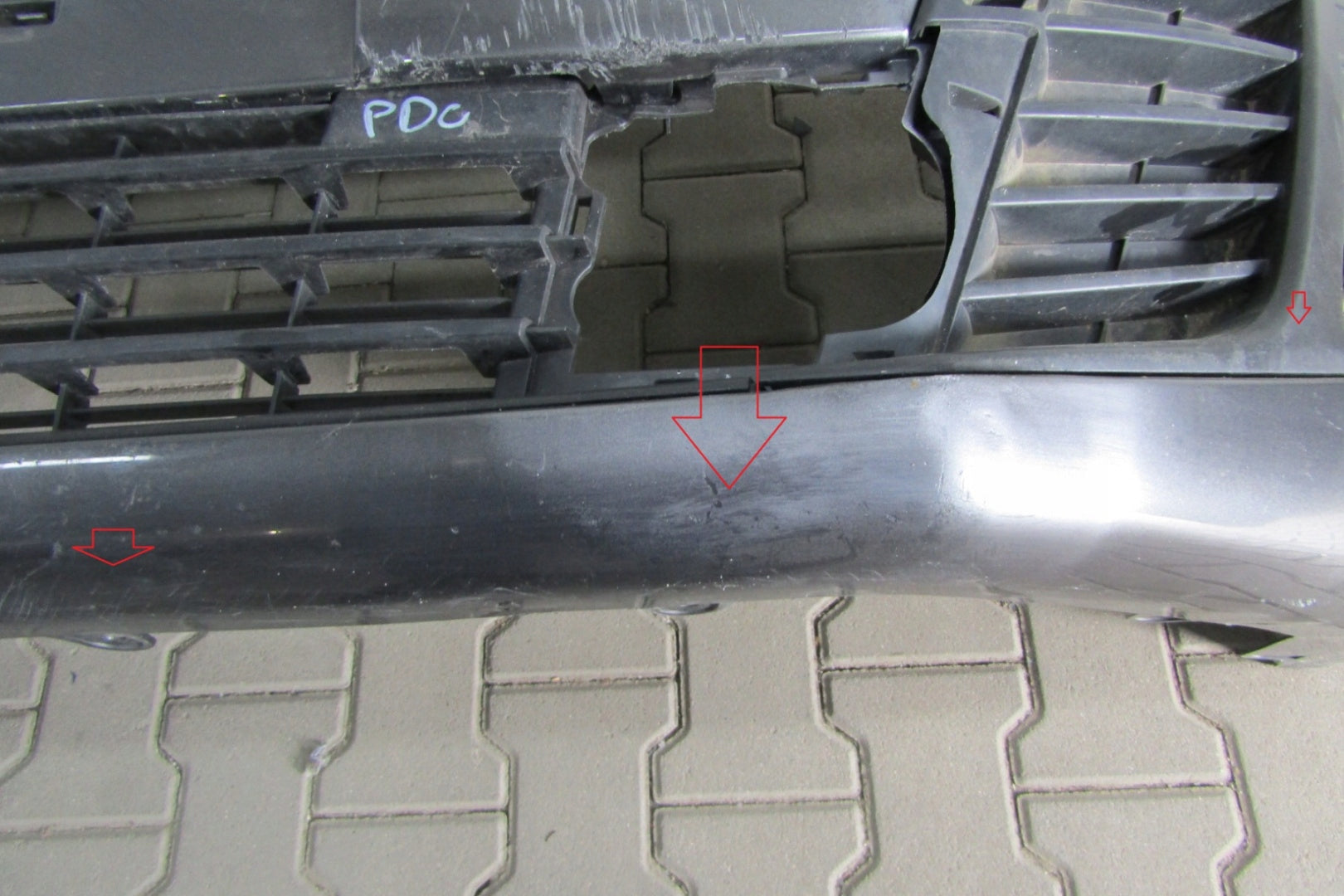 Front Bumper Peugeot Expert 3 III 16-