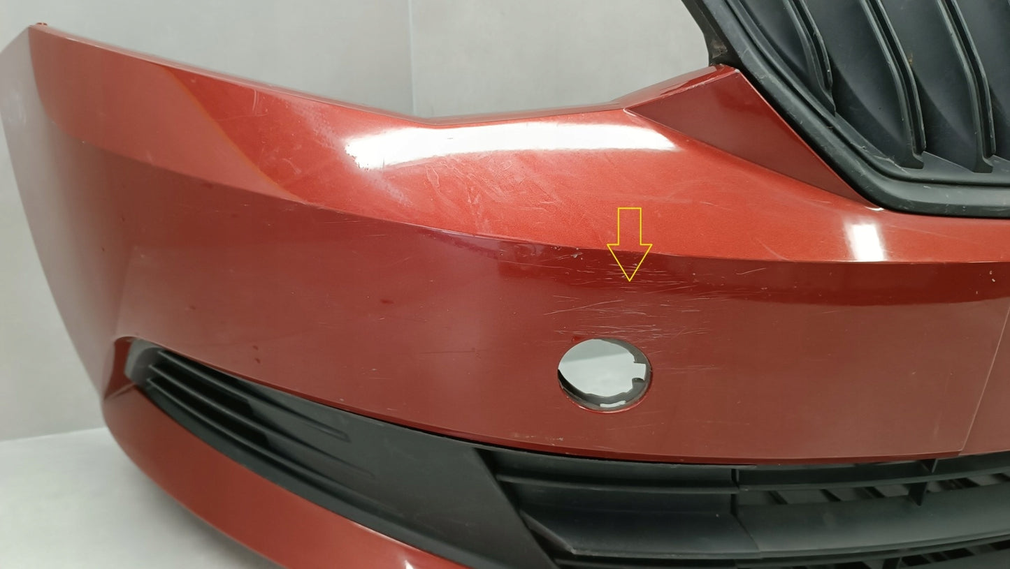 Zderzak przód przedni Skoda Fabia 3 III 6V0 14-18 / + osłona