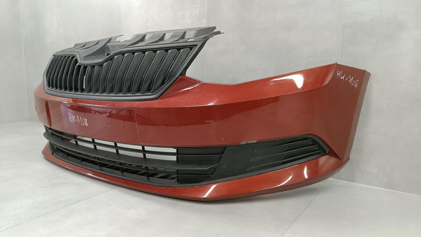 Zderzak przód przedni Skoda Fabia 3 III 6V0 14-18 / + osłona