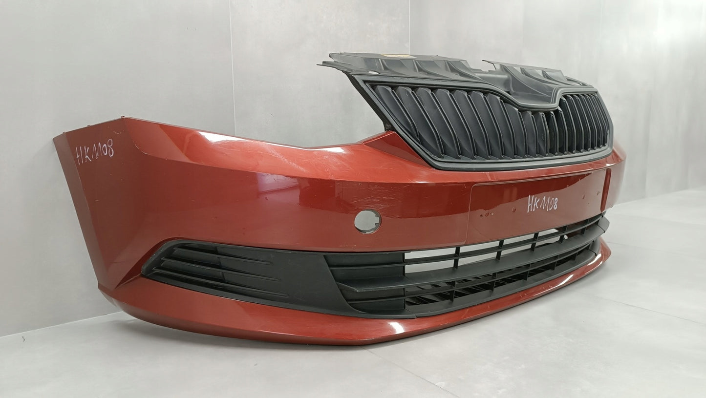Zderzak przód przedni Skoda Fabia 3 III 6V0 14-18 / + osłona