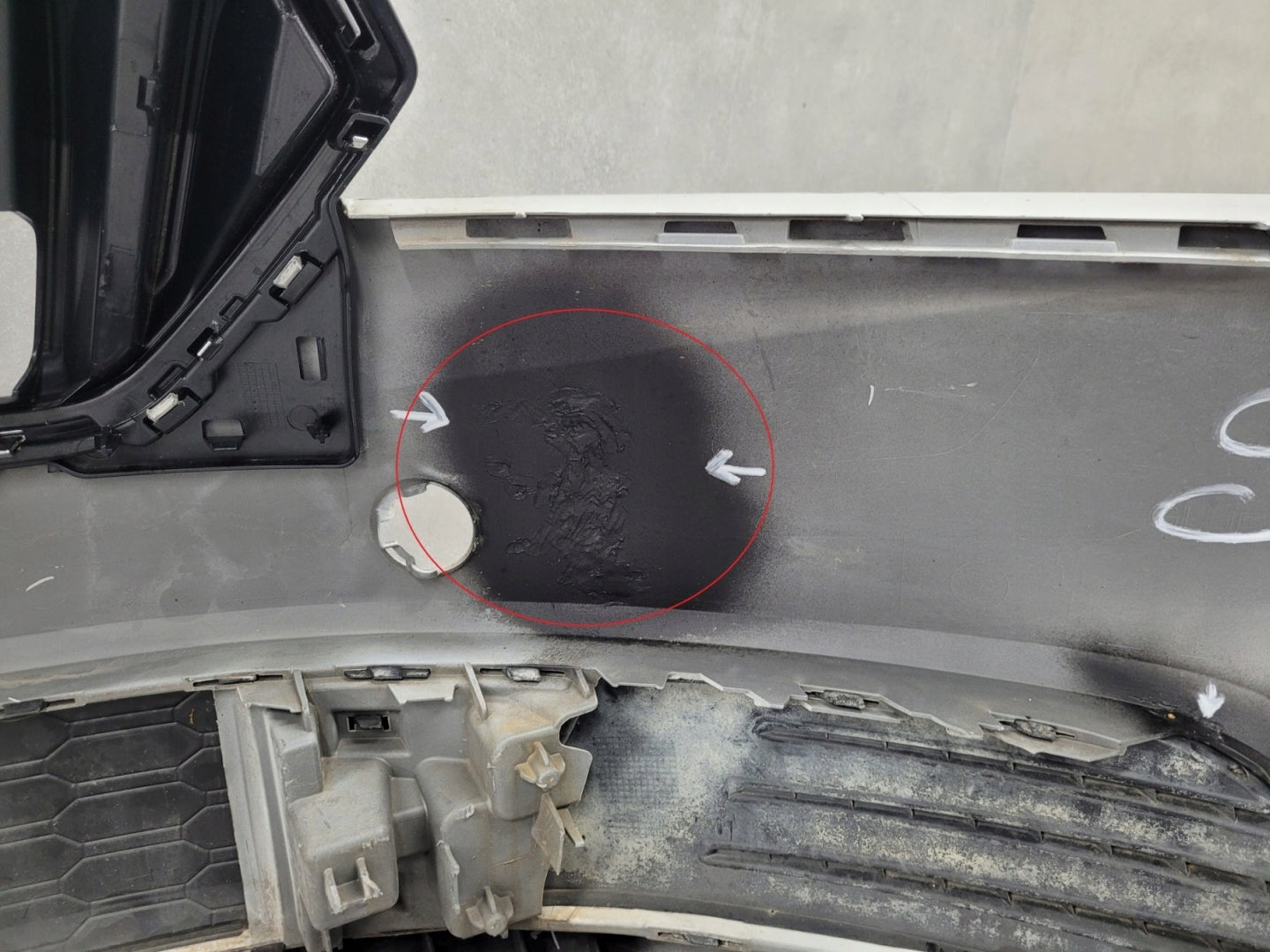 Front Bumper Skoda Fabia 3 III 6V0 Lift 18-21