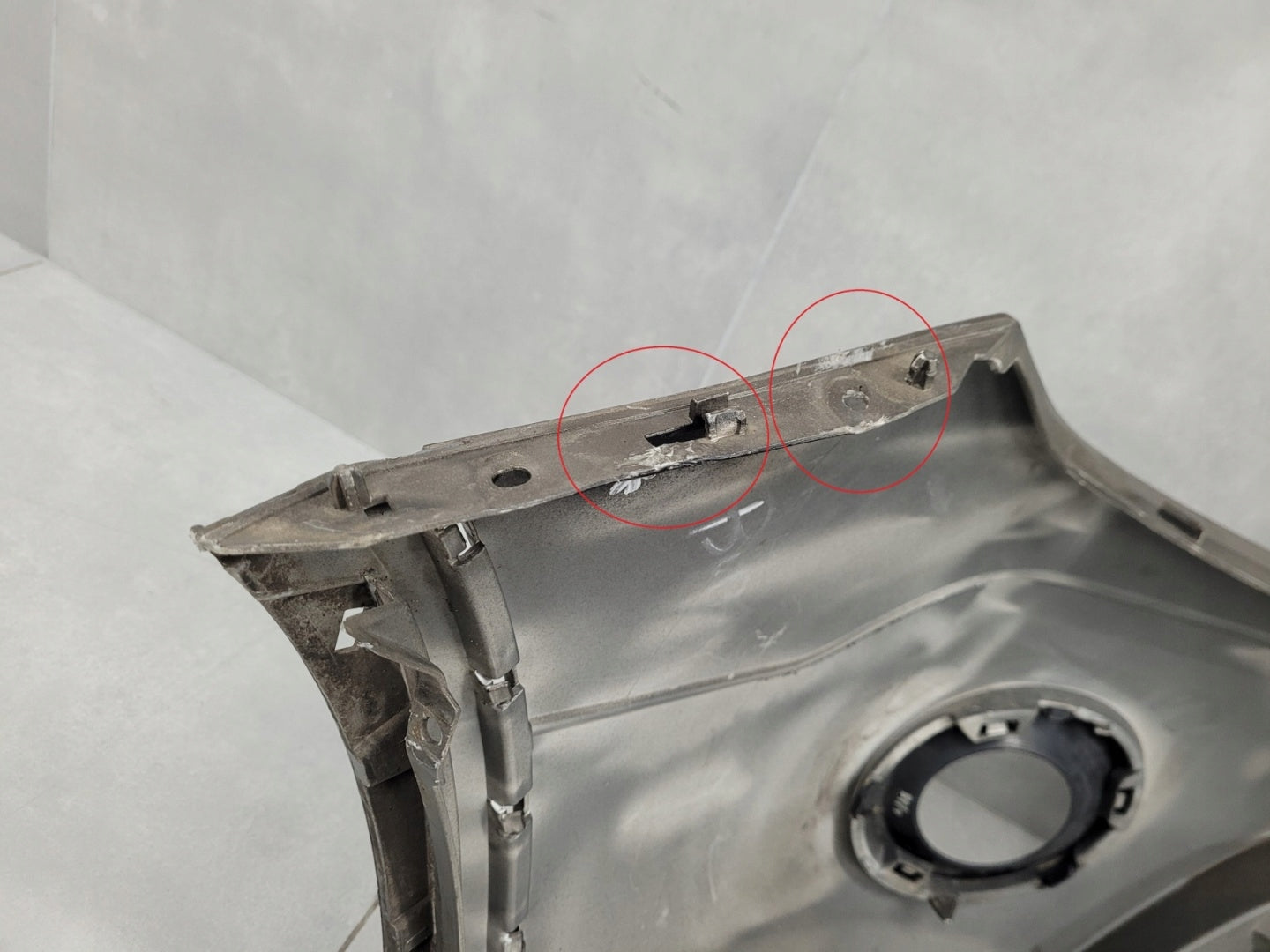 Front Bumper for Skoda Fabia Scout II 5J0 Lift 2010-2014