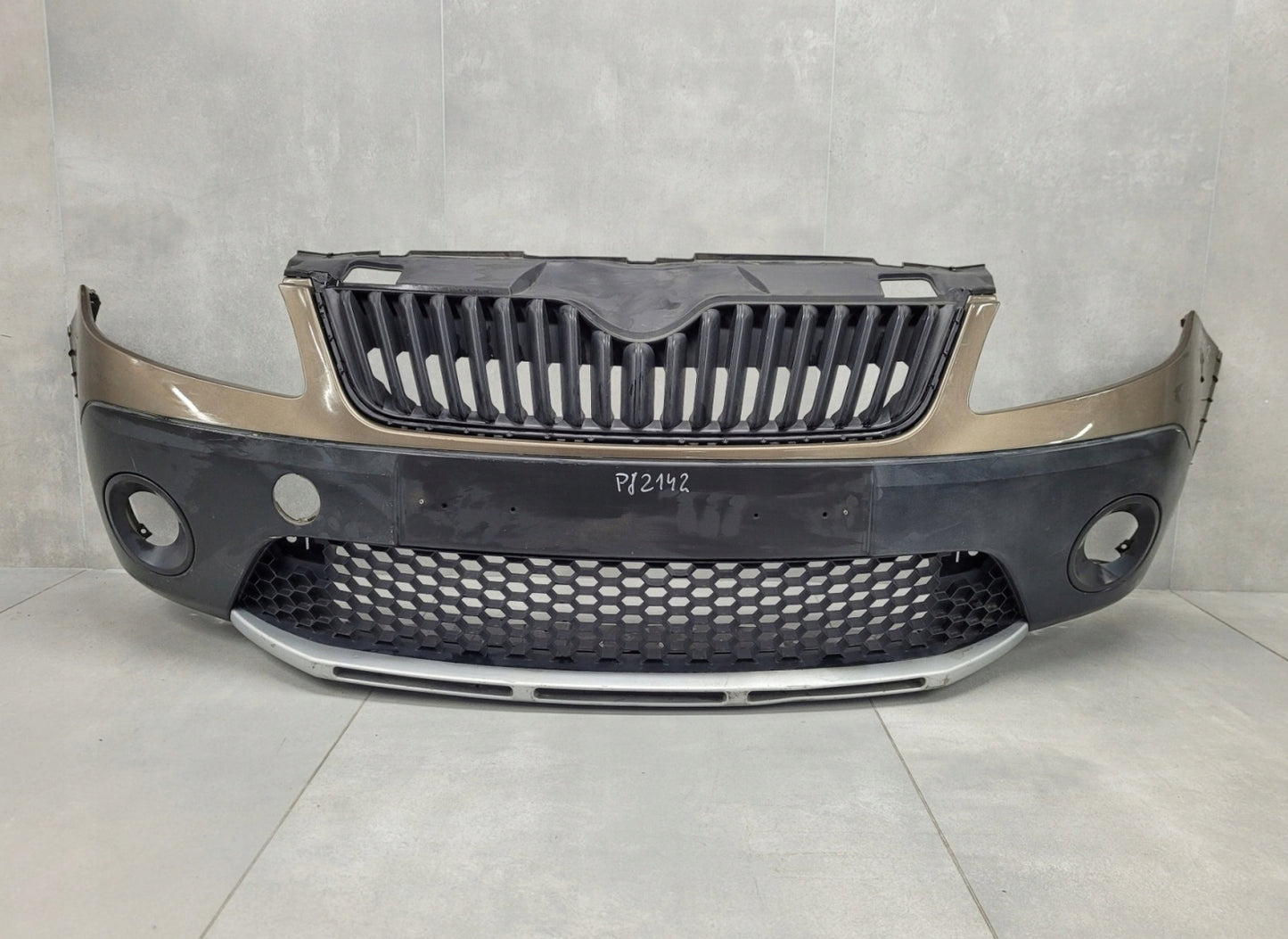 Front Bumper for Skoda Fabia Scout II 5J0 Lift 2010-2014