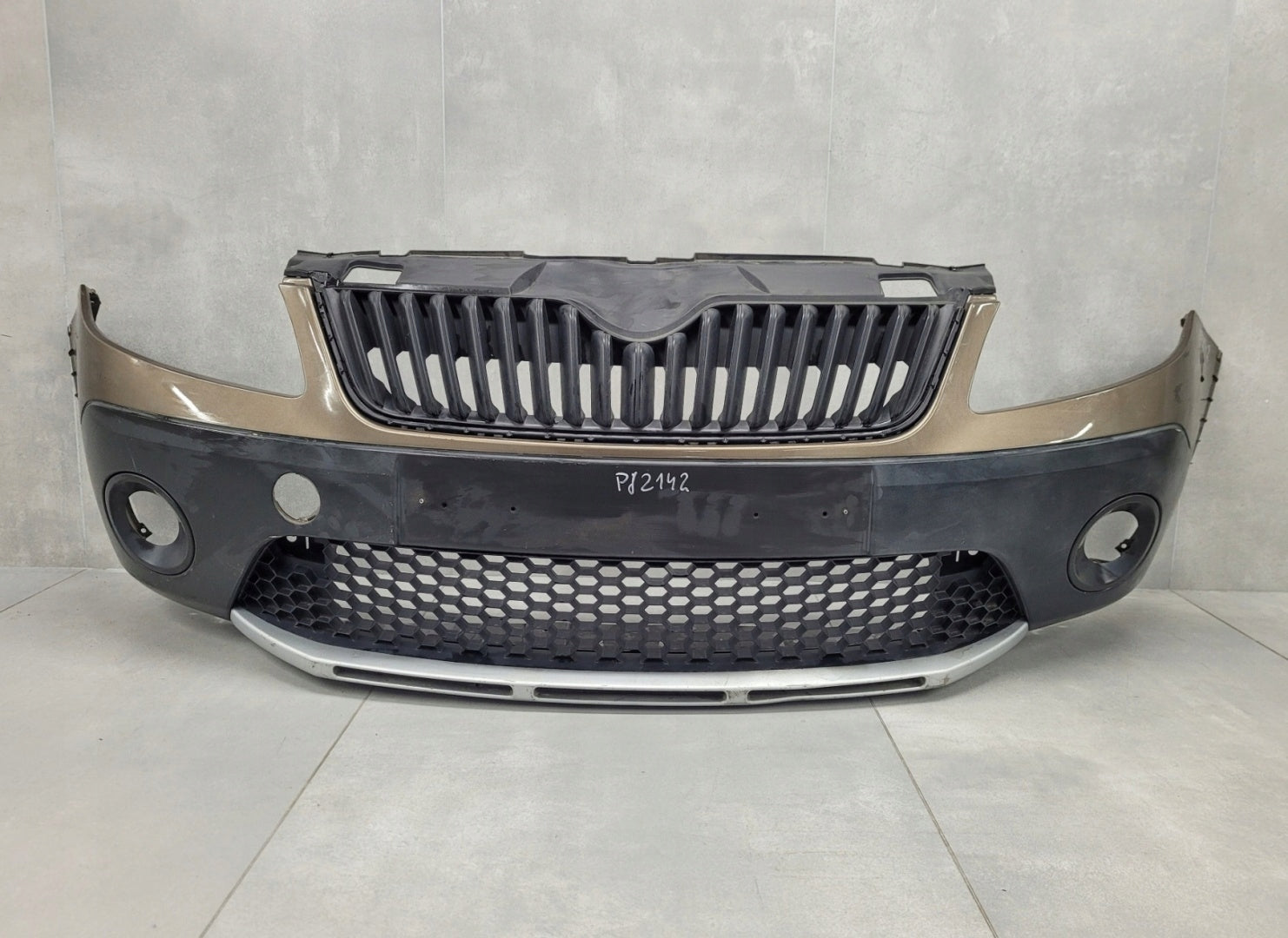 Front Bumper for Skoda Fabia Scout II 5J0 Lift 2010-2014