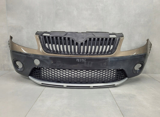 Front Bumper for Skoda Fabia Scout II 5J0 Lift 2010-2014